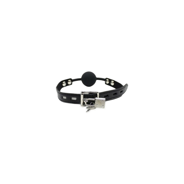 Knebel z kulką i kłódką