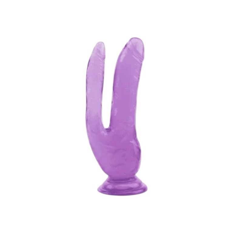 Podwójne Dildo z Przyssawką