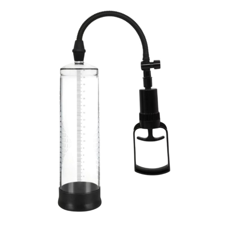 Pompka do penisa z miarką