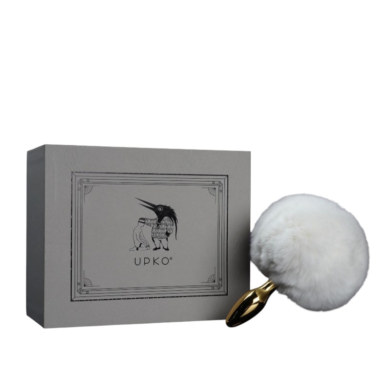 UPKO korek analny z króliczym ogonem S