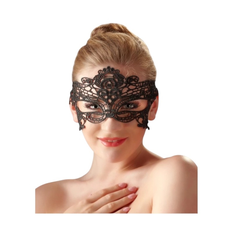 Zmysłowa koronkowa maska