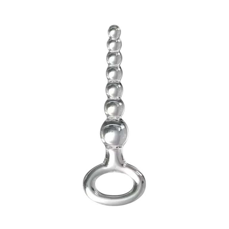 Kulkowy Stymulator Analny - Szklany