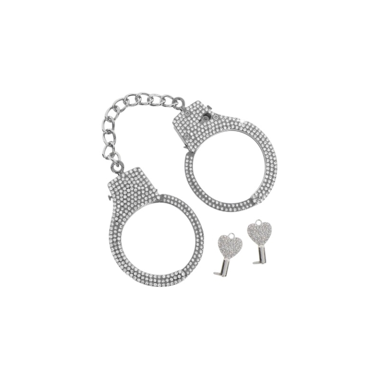 Kajdanki z diamencikami