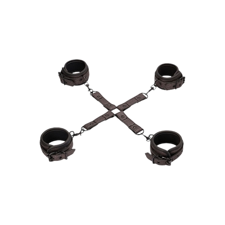 Krzyżak do krępowania z kajdankami