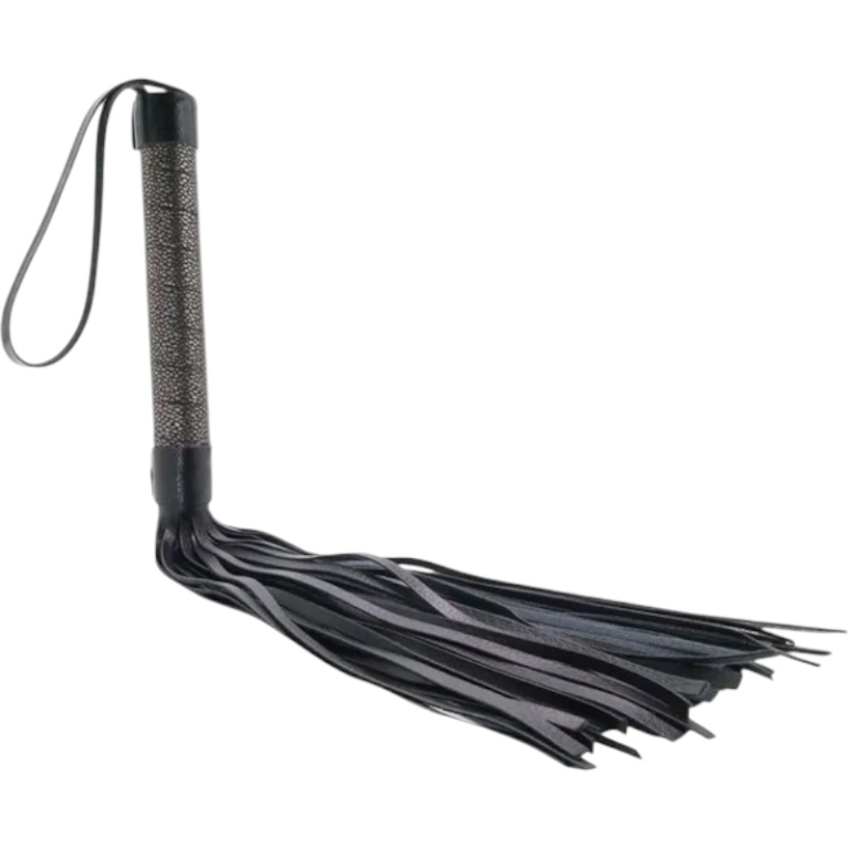 Ouch- Elegant Flogger -Titanium Grey