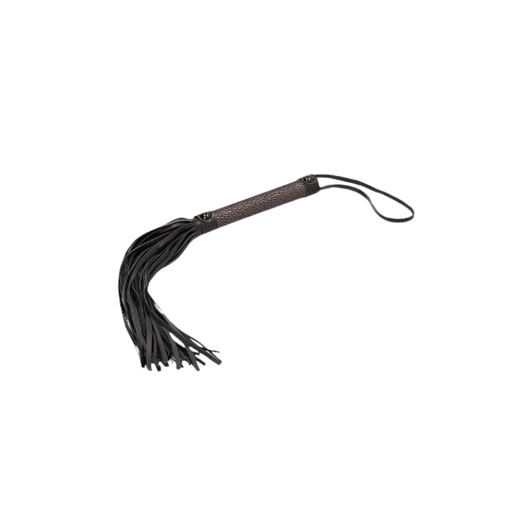 Ouch- Elegant Flogger -Titanium Grey