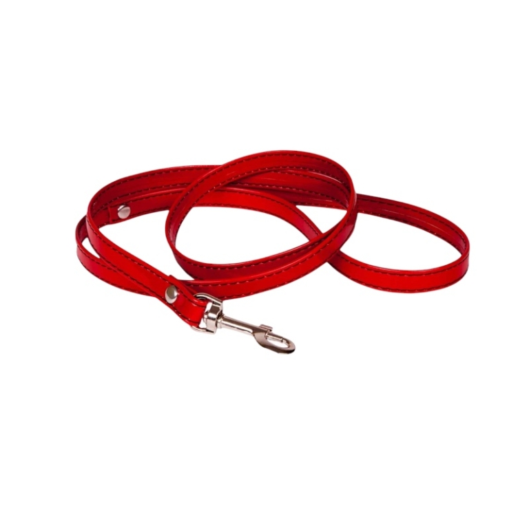 Smycz czerwona