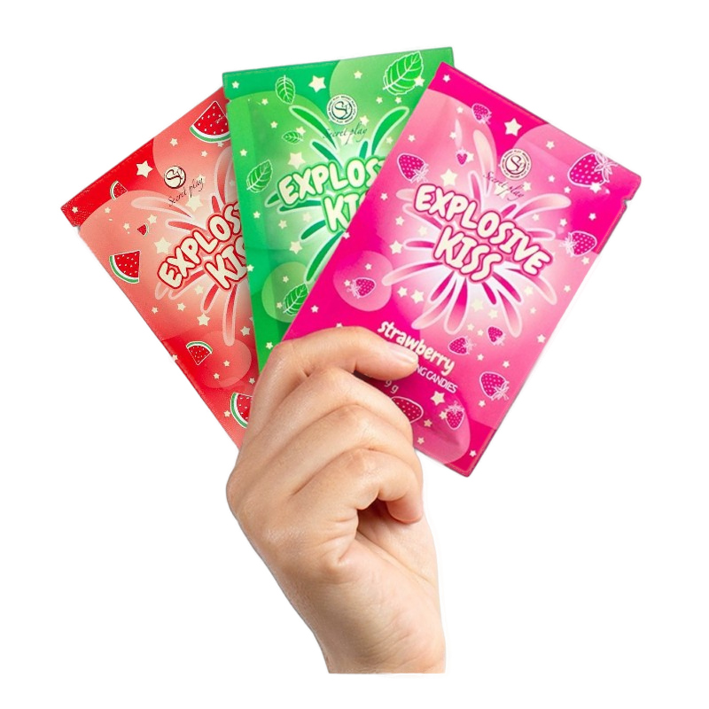 Explossive Kiss - 9 g cukierków musujących
