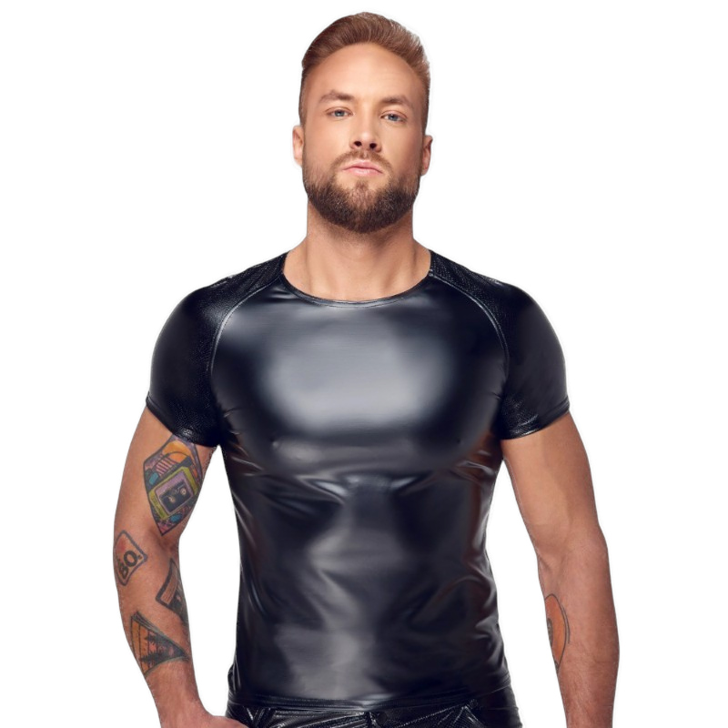 Magnetyczny T-shirt z wężowymi rękawami