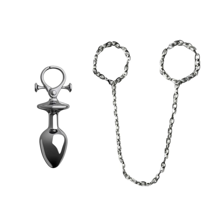 UPKO kajdanki z korkiem na łańcuszku