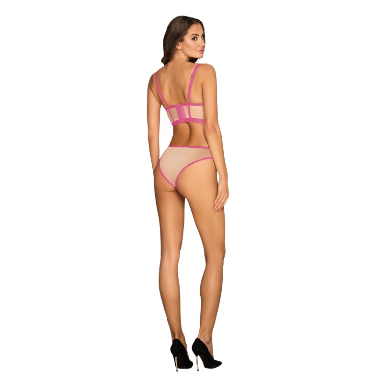 Wyrafinowany top i figi Nudelia S/M