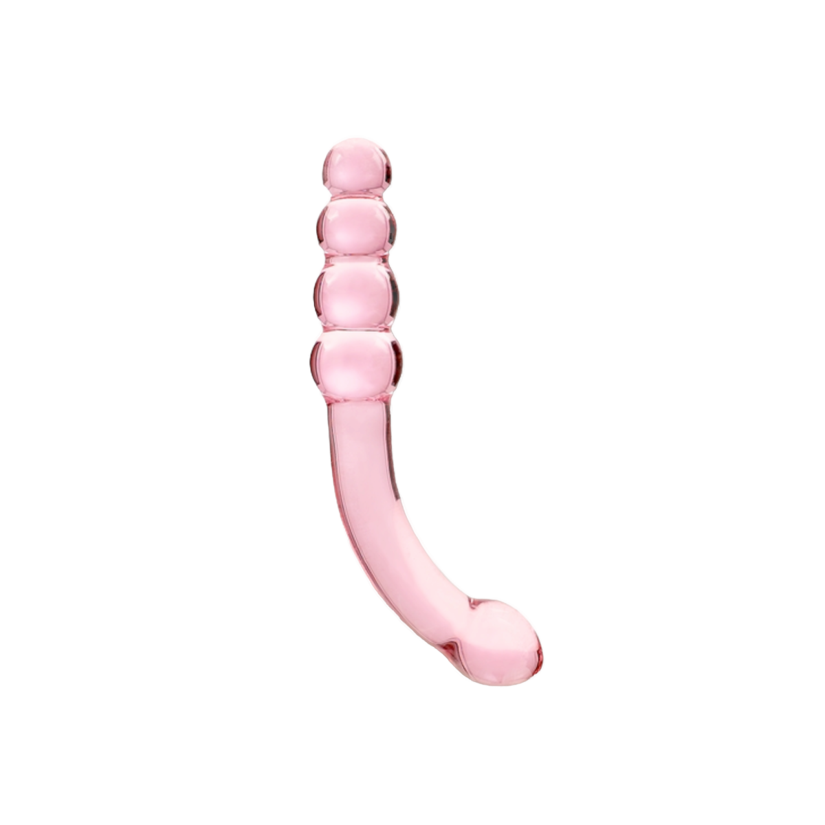Dildo szklane różowe