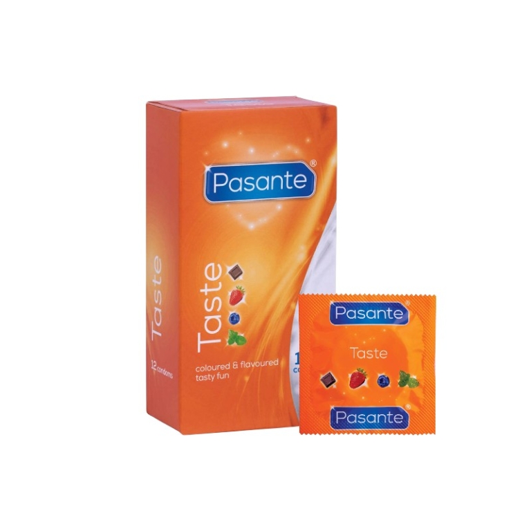 Prezerwatywy smakowe - 12 sztuk