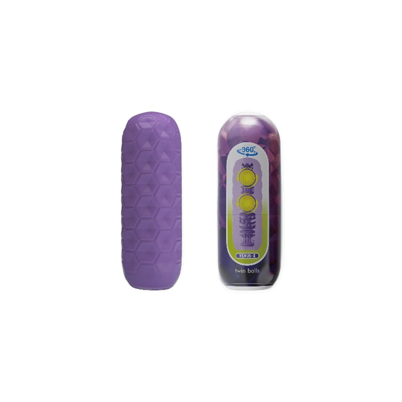 Masturbator z kulkami stymulującymi