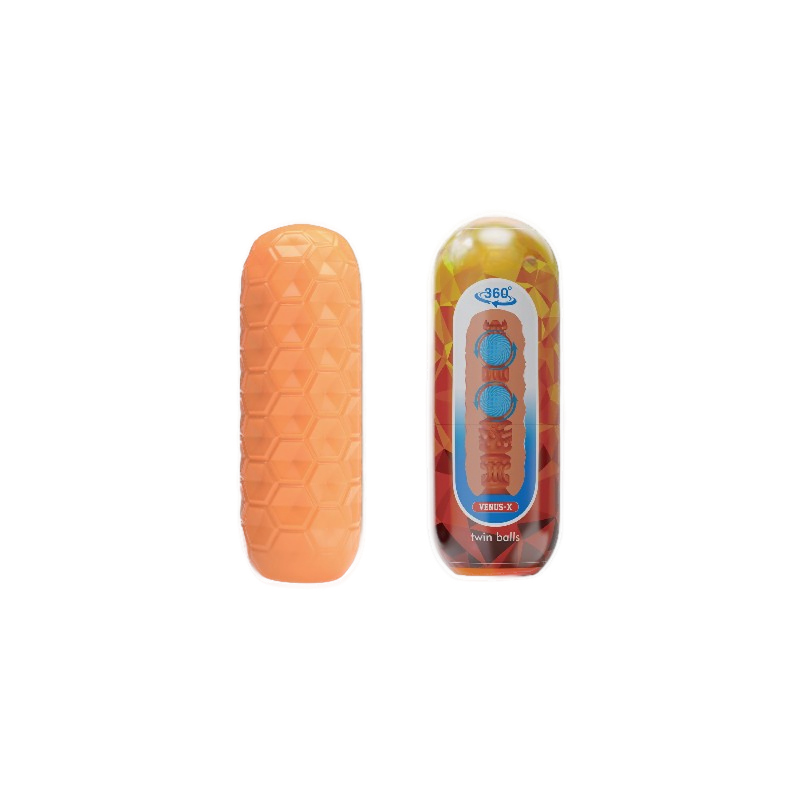 Masturbator z kulkami stymulującymi