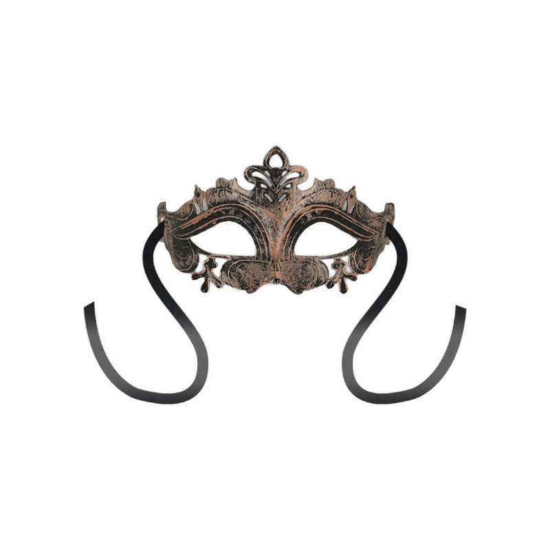 Wenecka miedziana maska