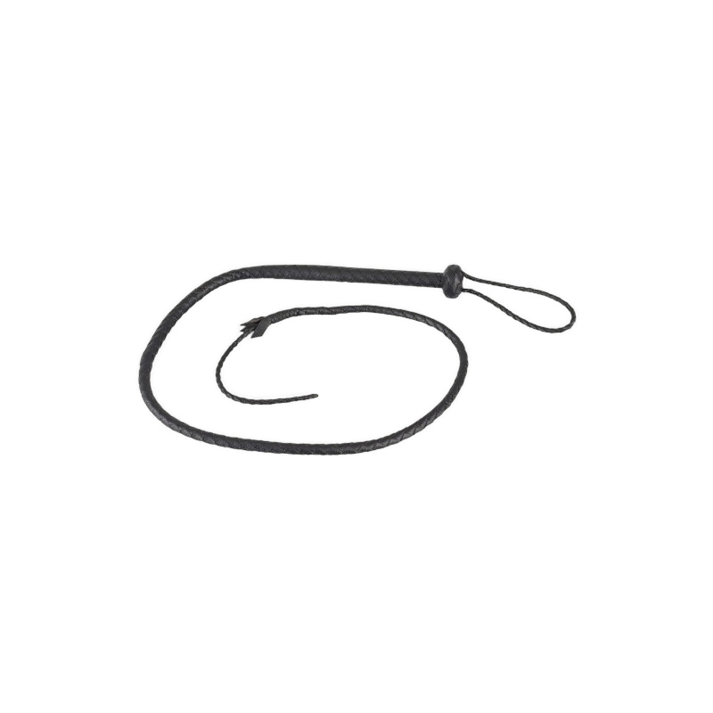 Skórzany pejcz jednopaskowy